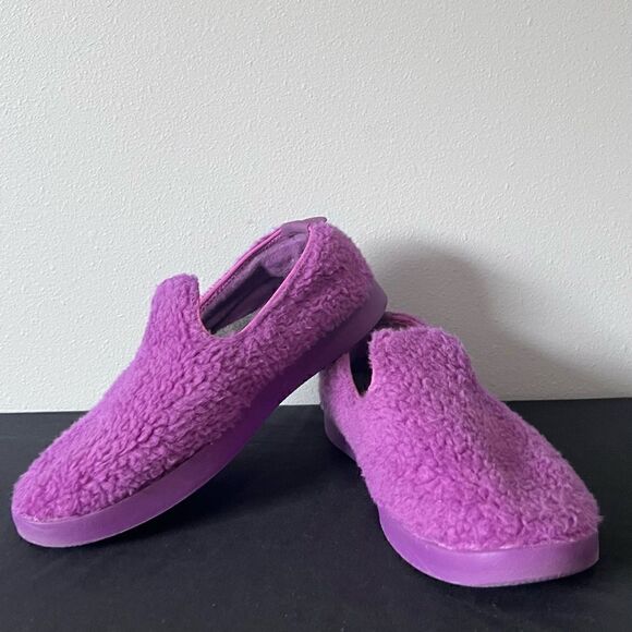 Allbirds Purple Wool Lounger Fluffs Size 8 - Picture 1 of 9